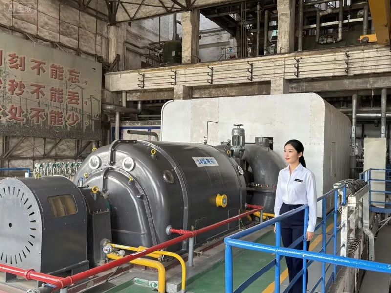 電廠汽包爐和直流爐現(xiàn)場