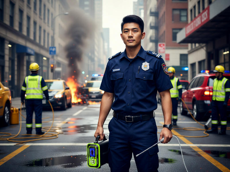 十八合一氣體檢測儀在突發(fā)應(yīng)急救援應(yīng)用現(xiàn)場